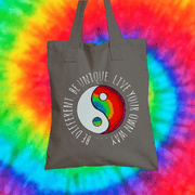 Be Different Tote Bag Tote bag Grow Through Clothing Grey 