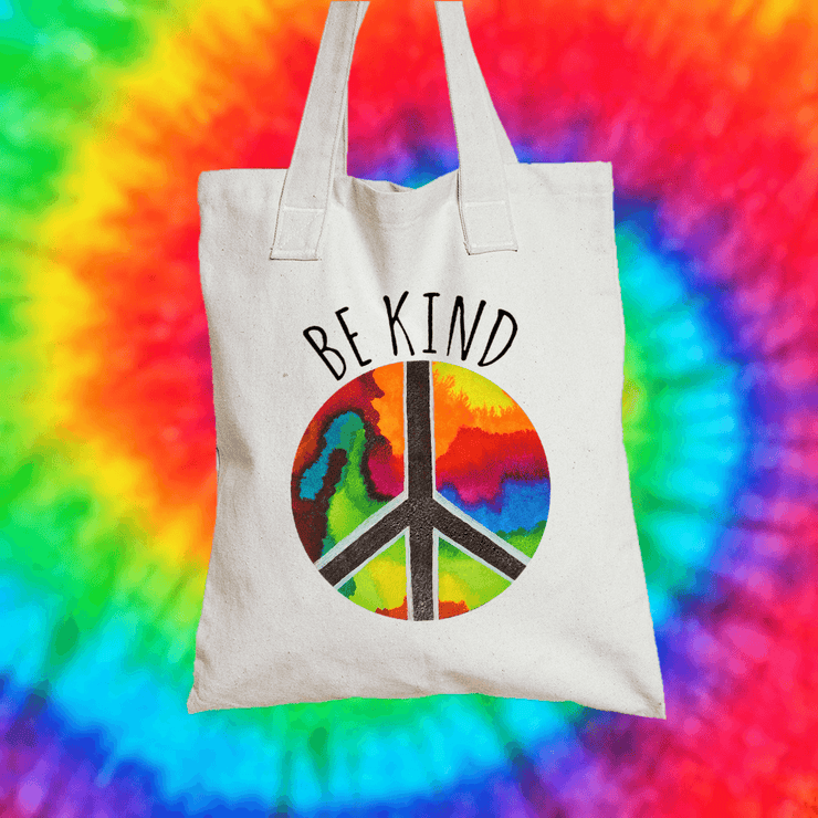 Be Kind Tote Bag Tote bag Grow Through Clothing White 