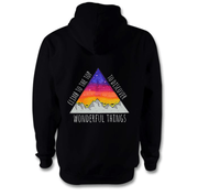 Climb To The Top Hoodie Hoodie Grow Through Clothing Black Back Extra Small Unisex