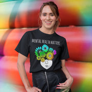 Mental Health Matters Tee T-shirt Grow Through Clothing 