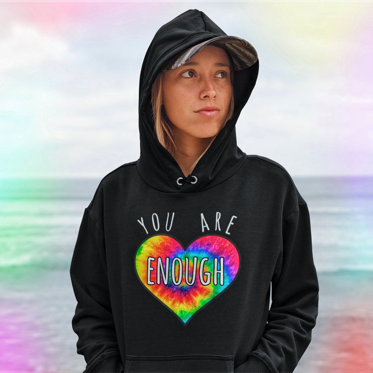 You Are Enough Hoodie Hoodie Grow Through Clothing 